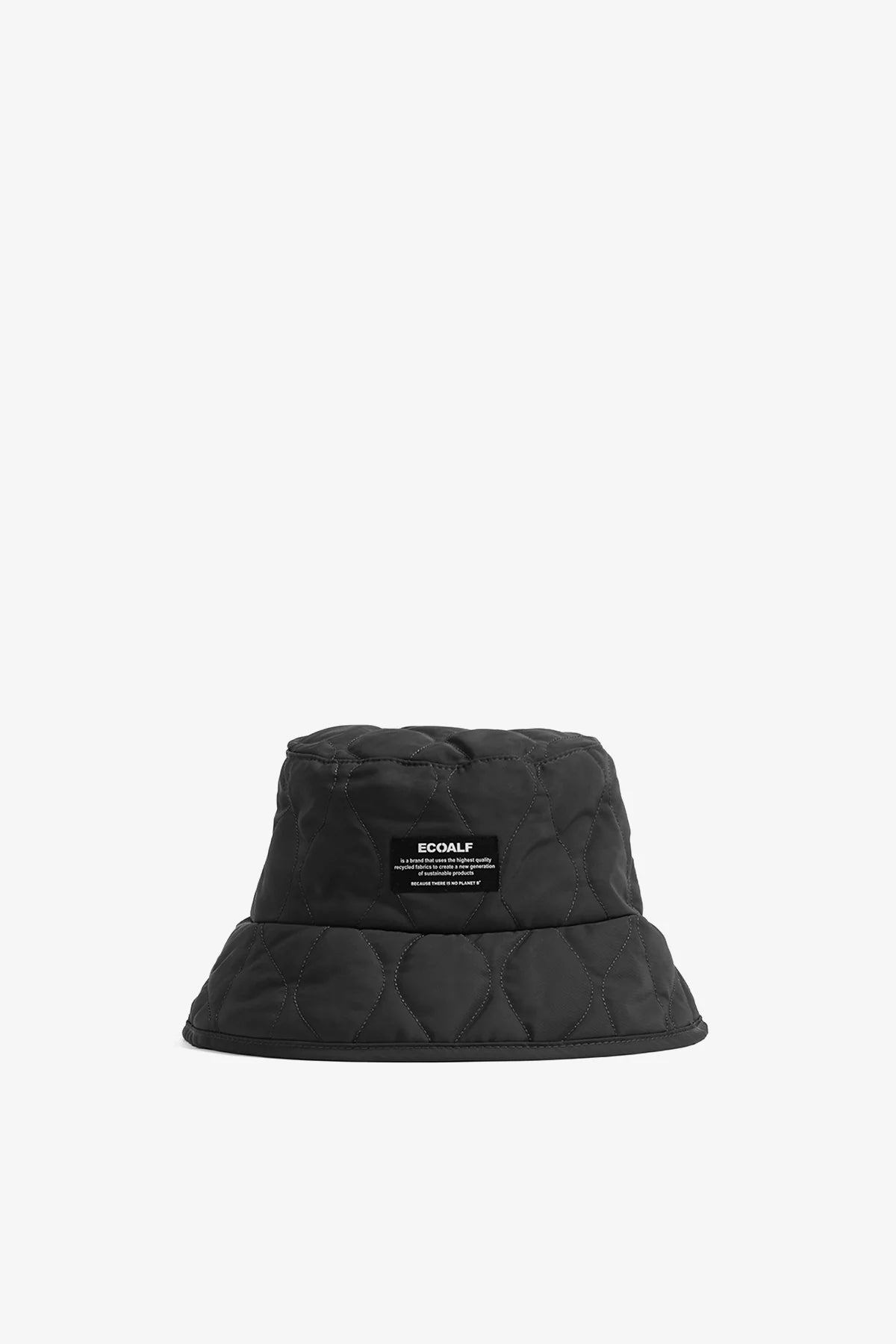 Prešívaný klobúčik ECOALF - Black